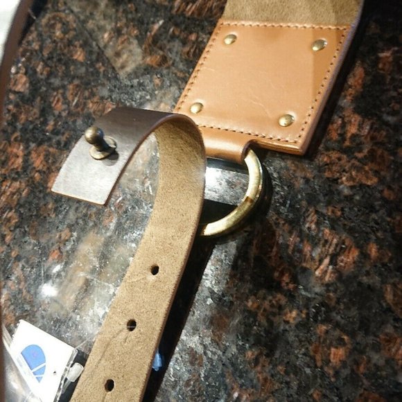 Beautiful Designer Women Black/Brown Belt NWT main image 5